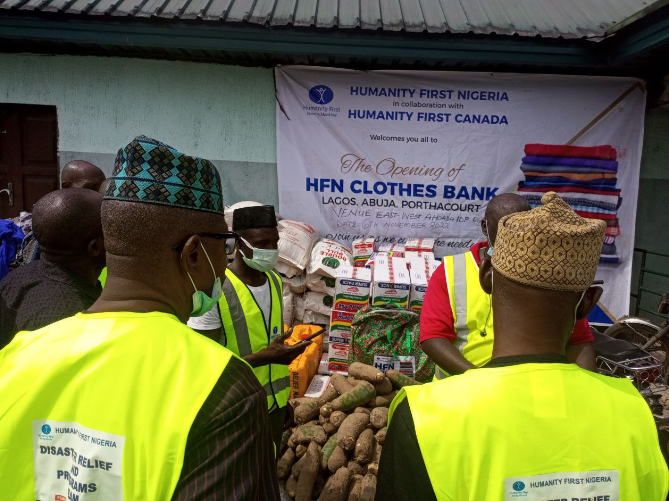Humanity First: Transforming Lives Through the HF Emergency Clothing Bank in Nigeria